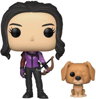 Marvel Hawkeye Kate Bishop with Lucky the Pizza Dog Funko Pop! Vinyl