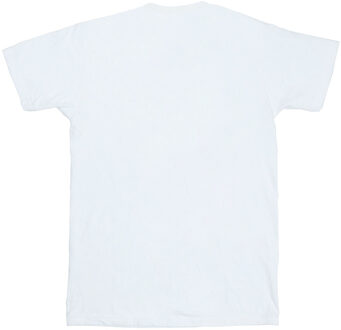 Marvel Heren Ik Ben Groot Wave Pose T-Shirt (Wit) - maat S