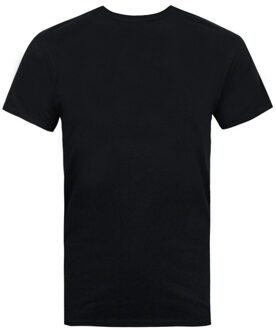 Marvel Heren Stripverhaal Logo T-shirt (Zwart) - maat 2XL