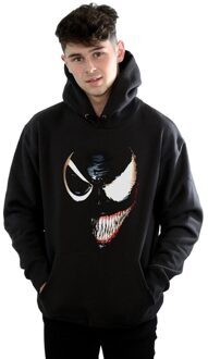 Marvel Heren Venom Split Face Hoodie (Zwart) - 2XL