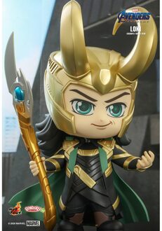 Marvel Hot Toys Cosbaby Avengers Endgame Loki Figure