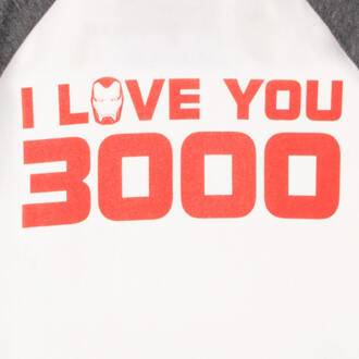 Marvel I Love You 3000 Kids' Pyjamas - White/Grey - 110/116 (5-6 jaar) - White/Grey - S