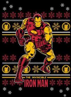 Marvel Iron Man dames Christmas trui - Zwart - 3XL
