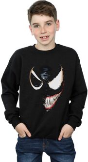 Marvel Jongens Venom Split Face Sweatshirt (Zwart) - 12-13J / 152-158cm