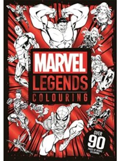 Marvel Legends Colouring - Young Adult Colouring - Marvel Entertainment Internation