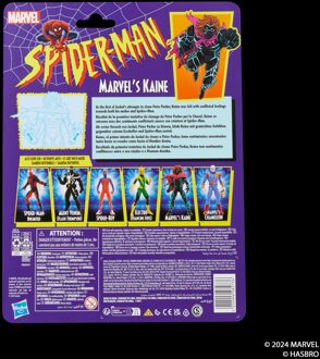 Marvel Legends Series Marvel's Kaine, Retro Comics Collectible 6-Inch Scale Action Figure