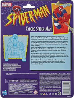 Marvel Legends Spider-Man Vintage Collection Cyborg Spider-Man Figuur