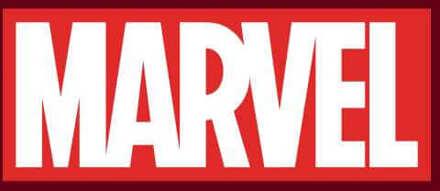 Marvel Logo Hoodie - Burgundy - L - Burgundy
