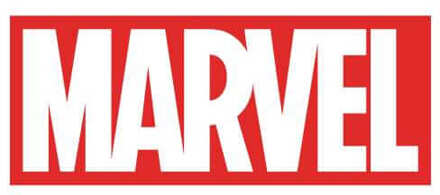 Marvel Logo Men's T-Shirt - White - 3XL - Wit