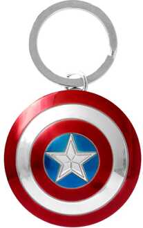Marvel Metal Keychain Captain America Shield