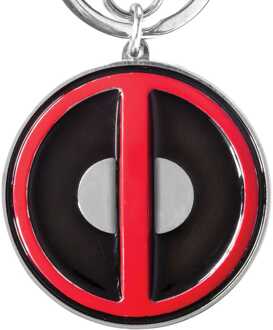 Marvel Metal Keychain Deadpool Logo