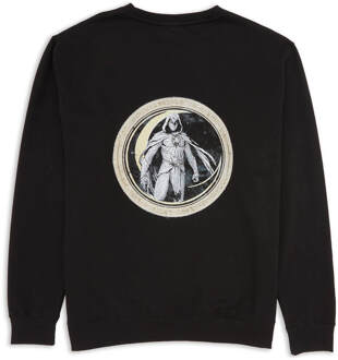 Marvel Moon Knight Gold Glyphs Sweatshirt - Black - XL Zwart