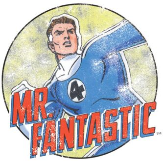 Marvel Mr Fantastic Unisex T-Shirt - White - XS Wit