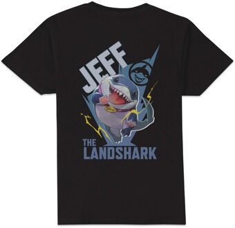 Marvel Rivals Jeff The Land Shark Unisex T-Shirt - Black - S Zwart