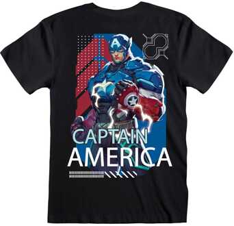 Marvel Rivals T-Shirt Captain America Size XL