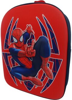 Marvel Rugzak Spider-Man 3D rood/blauw 32 x 26 x 10 cm