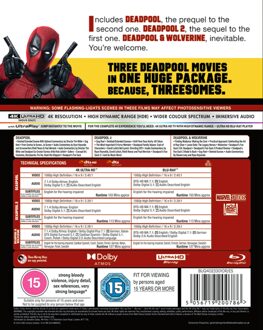 Marvel's Deadpool & Wolverine Triple Pack 4K Ultra HD & Blu-ray