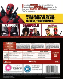 Marvel's Deadpool & Wolverine Triple Pack Blu-ray