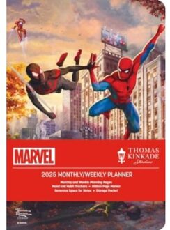 Marvel's Spider-Man And Friends: The Ultimate Alliance By Thomas Kinkade Studios 12-Month 2025 - Thomas Kinkade Studios