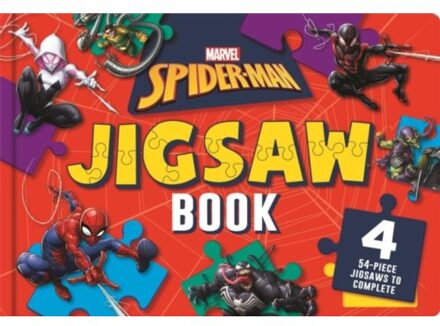 Marvel Spider-Man: Jigsaw Book - 4 54-Piece Jigsaws To Complete! - Marvel Entertainment Internation