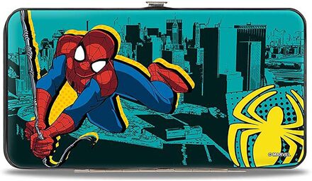Marvel Spider-Man Swinging Poses Hinged Wallet
