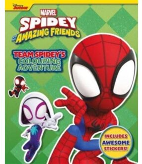 Marvel Spidey And His Amazing Friends: Team Spidey's Colouring Adventure - Marvel Entertainment Internation
