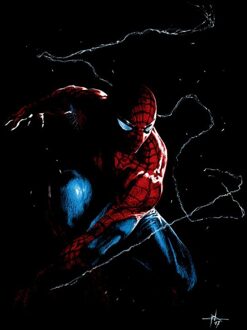 Marvel Spidey Art Unisex T-Shirt - Black - XS Zwart