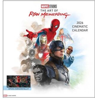 Marvel Studios: The Art Of Ryan Meinerding 2026 Cinematic Wall Calendar - Marvel Entertainment