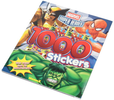 Marvel Superhelden Stickerboek, 1000 stickers