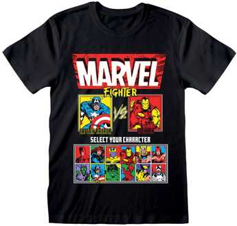 Marvel T-Shirt Vs. Screen Size XL