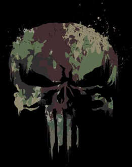 Marvel The Punisher Camo Skull trui - Zwart - L
