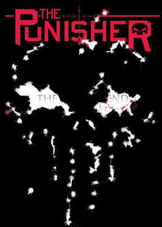 Marvel The Punisher The End t-shirt - Zwart - 3XL