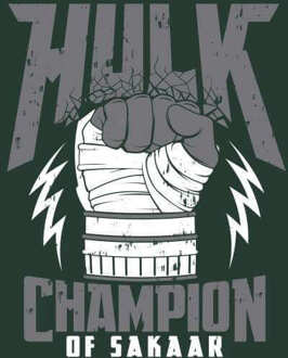 Marvel Thor Ragnarok Hulk Champion Trui - Donkergroen - XL - Forest Green