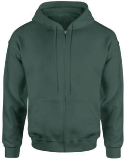 Marvel Timeline Sweatshirt Zipped Hoodie - Green - L Groen