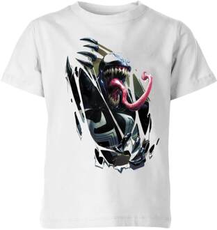 Marvel Venom Inside Me kinder t-shirt - Wit - 110/116 (5-6 jaar) - S