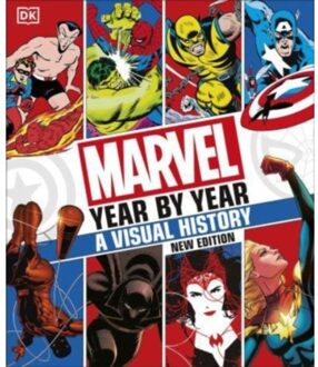 Marvel Year By Year A Visual History New Edition - Tom DeFalco