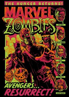 Marvel Zombies Avengers... Resurrect! Unisex T-Shirt - Black - L Zwart