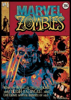 Marvel Zombies Flesh Eating Zombie Unisex T-Shirt - Black - 5XL Zwart