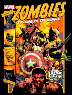 Marvel Zombies Succumb To The Hunger Unisex T-Shirt - Black - XL Zwart