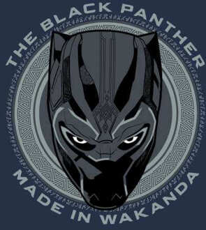 MarvelBlack Panther Made In Wakanda Hoodie - Navy - XL
