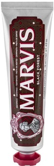 Marvis Tandpasta Black Forest 75 Ml Zilver/bordeaux