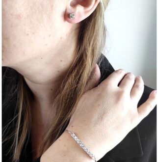 Mary Crystal Mia Sets - Zilver en Kristal - One Size