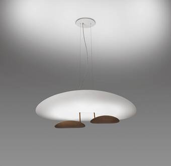 Masai hanger 927 Triac 130x64cm bronz wit wit, geborsteld bronz