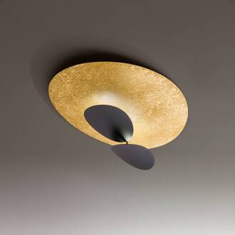 Masai plafond 2-lamps 927 90x60cm goud/zwart goud, zwart