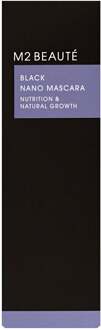 Mascara M2 Beauté Black Nano Mascara Nutrition & Natural Growth 6 ml