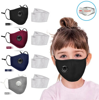 Mascarillas Reutilizables Con Filtro Mask Reusable Dustproof Pm2.5 Windproof Foggy Haze Pollution Respirator Mascarilla Niños