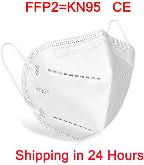 Mascarillas Tapabocas KN95 Mask 95% filtration Facial FFP2 Masks masque Dust maske Nonwoven Mouth Protective Face Mask маска