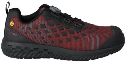Mascot Custom F0650 - Werkschoenen - Rood/Zwart - 43 - S1PL