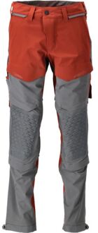 Mascot Customized 22279 - Werkbroek - 66 - L82 - 66 - Rood/Grijs - 66 - 82 cm