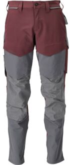 Mascot Customized 22379 - Werkbroek - 47 - L76 - Bordeaux/Grijs
